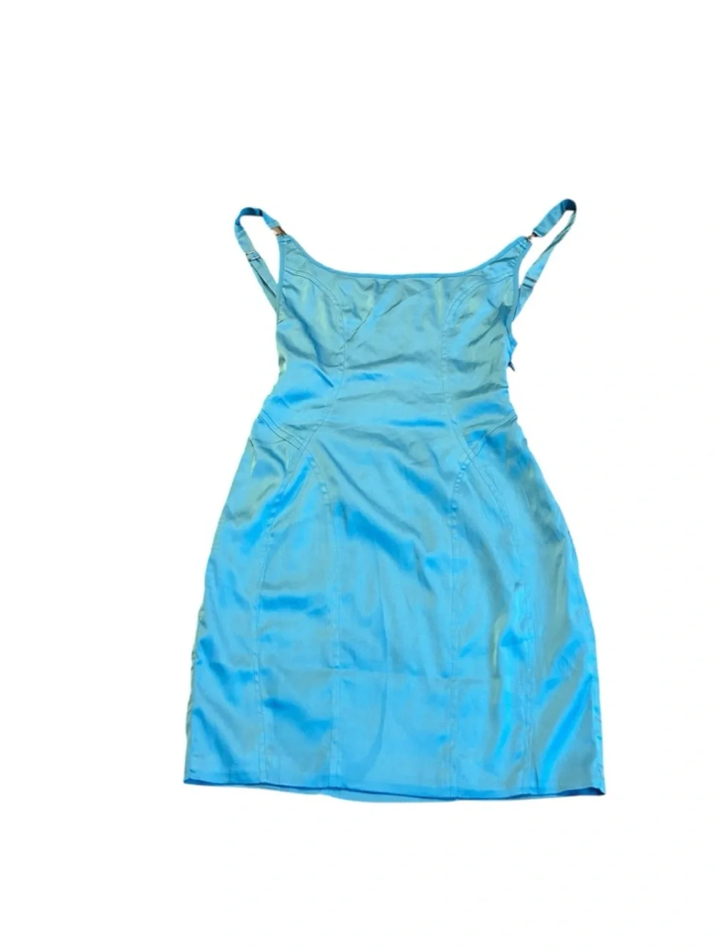 OH POLLY blue mini dress nwt
